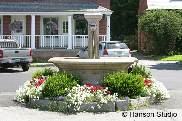 Walpole, NH - Fountain - Front View